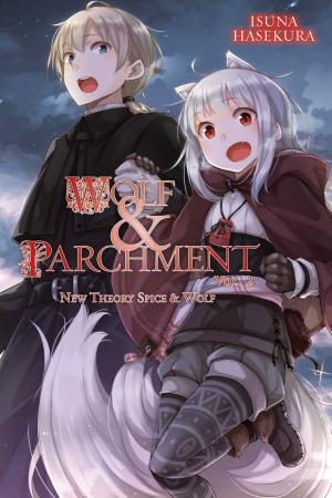 couverture, jaquette Wolf and parchment 2  (Yen On) Light novel