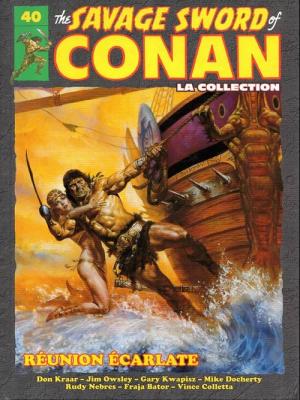 The Savage Sword of Conan 40 TPB hardcover (cartonnée)