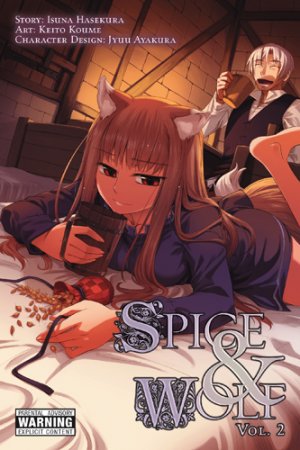 couverture, jaquette Spice & Wolf 2 Américaine (Yen Press) Manga