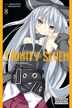 couverture, jaquette Trinity Seven 8  (Yen Press) Manga