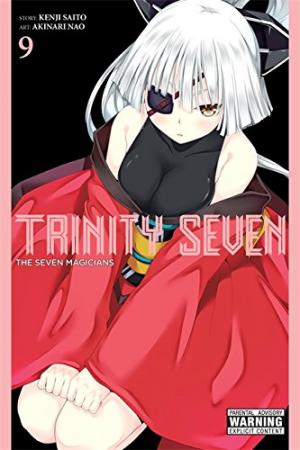 couverture, jaquette Trinity Seven 9  (Yen Press) Manga