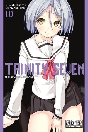 couverture, jaquette Trinity Seven 10  (Yen Press) Manga