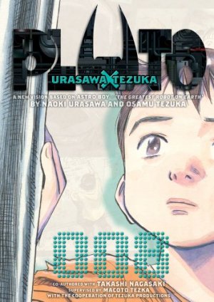 couverture, jaquette Pluto 8 USA (Viz media) Manga
