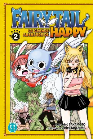 couverture, jaquette Fairy tail - La grande aventure de Happy 2  (nobi nobi!) Manga