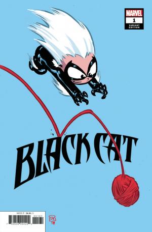 Black Cat 1 - variant cover Skottie Young