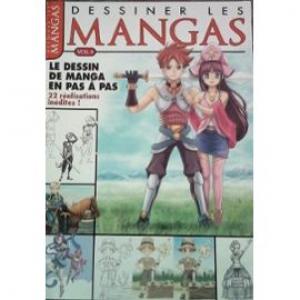 couverture, jaquette Dessiner les Mangas 8  - Le dessin de manga pas à pas (Editions ESI) Méthode