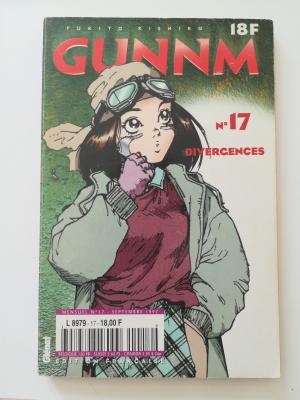 couverture, jaquette Gunnm 17  - DivergencesRevue mensuelle (Glénat Manga) Manga