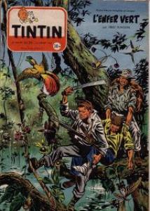 Tintin : Journal Des Jeunes De 7 A 77 Ans 351 - L'enfer vert