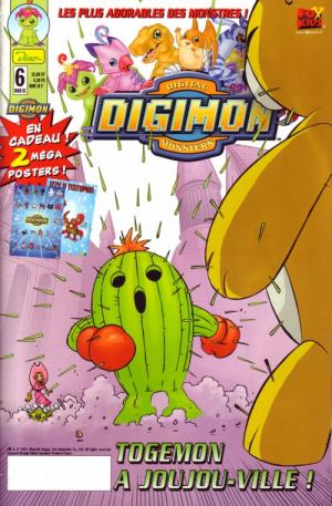 couverture, jaquette Digimon 6  - Togemon à Joujou-ville ! Kiosque Dino Entertainment / Panini (Dino Entertainment) Comics