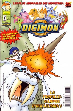 couverture, jaquette Digimon 7  - La torpille-harpon d'Ikkakumon ! Kiosque Dino Entertainment / Panini (Dino Entertainment) Comics