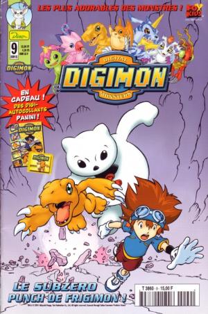 couverture, jaquette Digimon 9  - Le Subzero punch de Frigimon ! Kiosque Dino Entertainment / Panini (Dino Entertainment) Comics