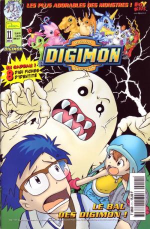 couverture, jaquette Digimon 11  - Le bal des Digimon ! Kiosque Dino Entertainment / Panini (Dino Entertainment) Comics