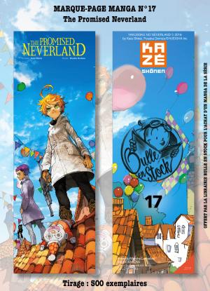 couverture, jaquette Marque-pages Manga Luxe Bulle en Stock 17  - Marque-pages Manga n°17 - The Promised Neverland (Bulle en stock) Produit dérivé