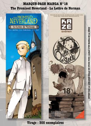 couverture, jaquette Marque-pages Manga Luxe Bulle en Stock 18  - Marque-pages Manga n°18 - The Promised Neverland  (Bulle en stock) Produit dérivé