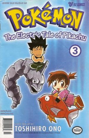 couverture, jaquette Pokémon - The Electric Tale Of Pikachu ! 3  (Viz media) Manga