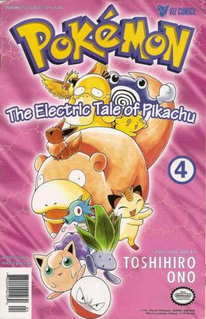 couverture, jaquette Pokémon - The Electric Tale Of Pikachu ! 4  (Viz media) Manga