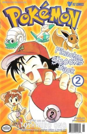 couverture, jaquette Pokémon - Pikachu shocks back 2  (Viz media) Manga