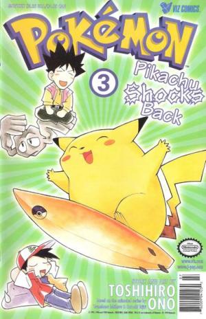 couverture, jaquette Pokémon - Pikachu shocks back 3  (Viz media) Manga