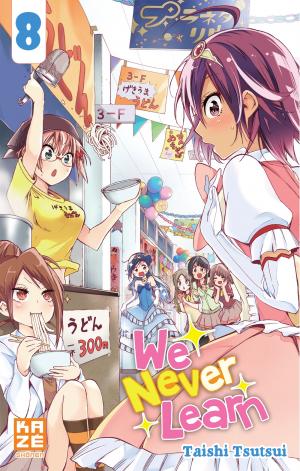 couverture, jaquette We never learn 8  (kazé manga) Manga