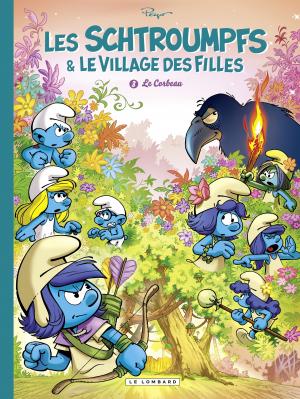 couverture, jaquette Les Schtroumpfs et le Village des Filles 3  - Le corbeau (le lombard) BD