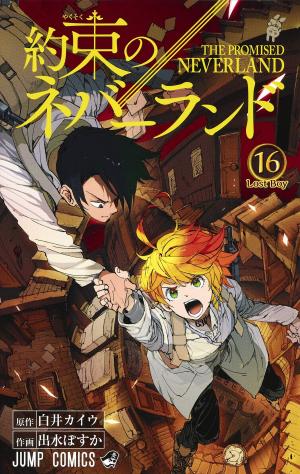 couverture, jaquette The promised Neverland 16  (Shueisha) Manga