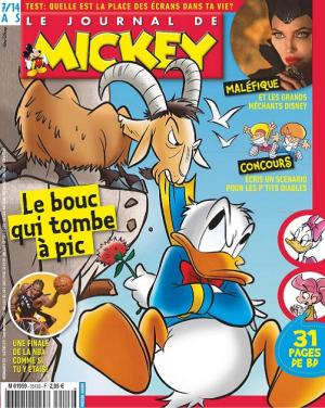 couverture, jaquette Le journal de Mickey 3513  - le bouc qui tombe à pic (Disney) Magazine