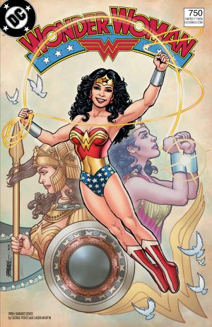 Wonder Woman 750 - Wonder Woman #750 - 1980s variant cover by George Pérez