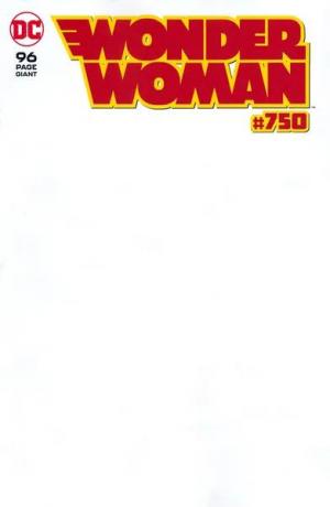 Wonder Woman 750 - Wonder Woman #750 - Blank