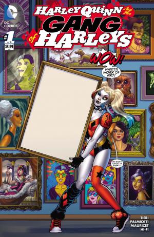 Harley Quinn and her gang of Harleys 1 - Variant cover