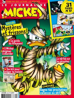 couverture, jaquette Le journal de Mickey 3306  - mystères et frissons (Disney) Magazine