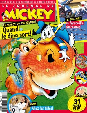 Le journal de Mickey 3286 - quand le dino sort!