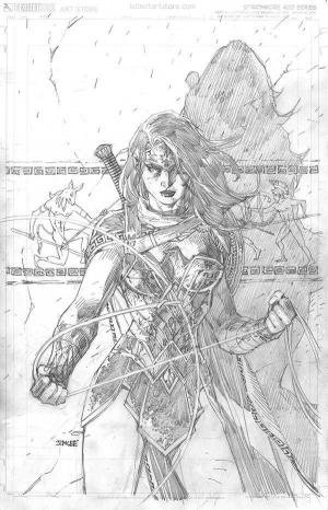 Wonder Woman 750 - 750 - cover #16-750 jim lee pencil variant