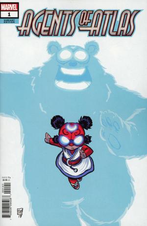 Agents Of Atlas 1 - variant cover Skottie Young