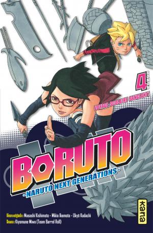 couverture, jaquette Boruto - Naruto next generations 4  (kana) Light novel
