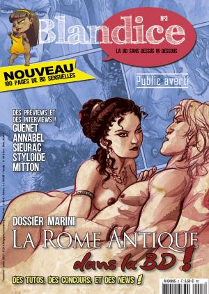 couverture, jaquette Blandice 3  - La rome antique (Tabou) Magazine