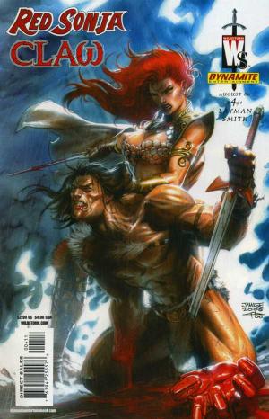 couverture, jaquette Red Sonja / Claw - The Devil's Hands 4  - Part 4: Severed Alliance - VariantIssues (Wildstorm ) Comics