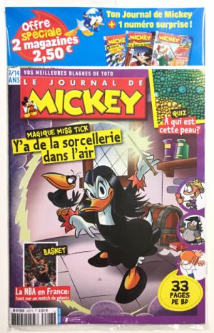 couverture, jaquette Le journal de Mickey 3527  - Y'a de la sorcellerie dans l'air (Disney) Magazine