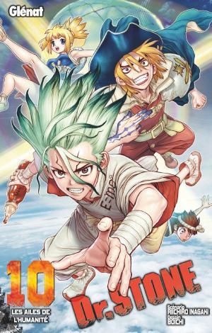 couverture, jaquette Dr. STONE 10  (Glénat Manga) Manga