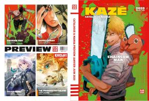 couverture, jaquette Manga Preview Kazé 5  - janvier-juin 2020 (kazé manga) Produit spécial manga
