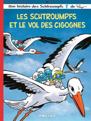 couverture, jaquette Les Schtroumpfs 38  - Les Schtroumpfs et le vol des cigognes (le lombard) BD