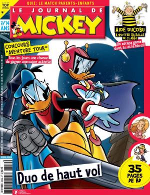 couverture, jaquette Le journal de Mickey 3539  - duo de haut vol (Disney) Magazine