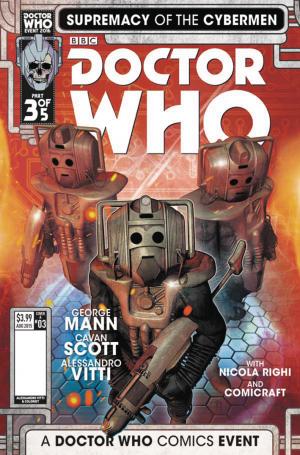 couverture, jaquette Doctor Who - Supremacy of the Cybermen 3  (Titan Comics) Comics