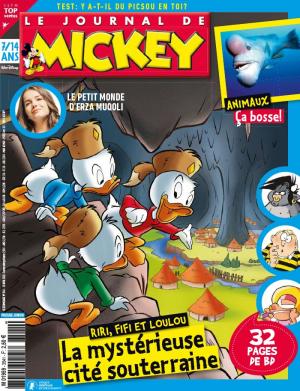 couverture, jaquette Le journal de Mickey 3541  - la mystérieuse cité souterraine (Disney) Magazine