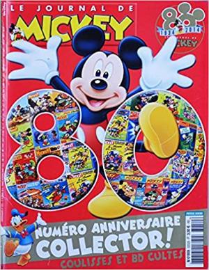 couverture, jaquette Le journal de Mickey 3252  - spécial 80 ans (Disney) Magazine