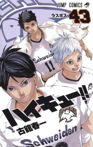 couverture, jaquette Haikyû !! Les as du volley 43  (Shueisha) Manga