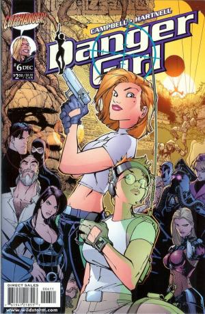 couverture, jaquette Danger Girl 6  - Dangerous Destinies - Variant cover Humberto RamosIssues V1 Suite (1999 - 2001) (Cliffhanger) Comics