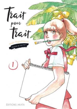couverture, jaquette Trait pour trait 1  (akata) Manga
