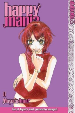 couverture, jaquette Happy Mania 8 Américaine (Tokyopop) Manga