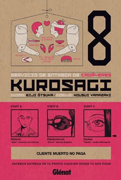 couverture, jaquette Kurosagi - Livraison de cadavres 8 Espagnole (Glénat Manga Espagne) Manga