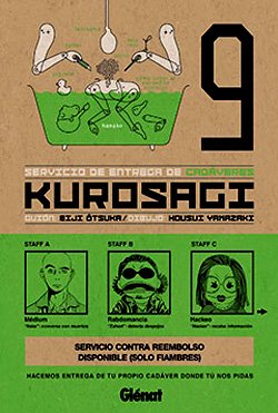 couverture, jaquette Kurosagi - Livraison de cadavres 9 Espagnole (Glénat Manga Espagne) Manga